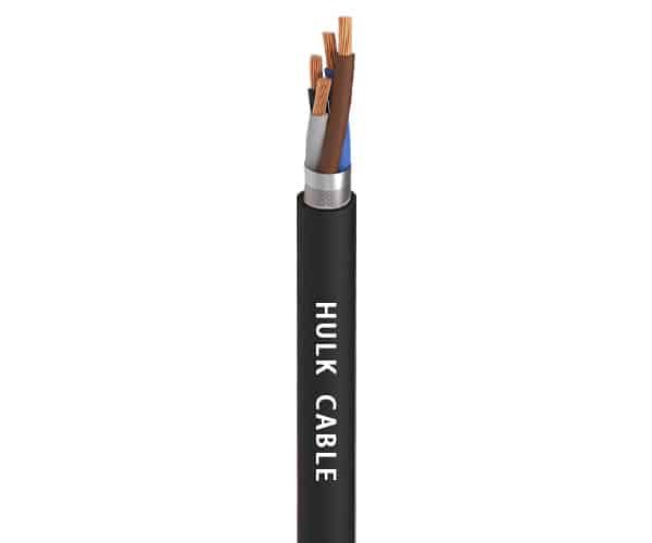 2 kV Shielded XLPE VFD Cable with Three Ground Wires