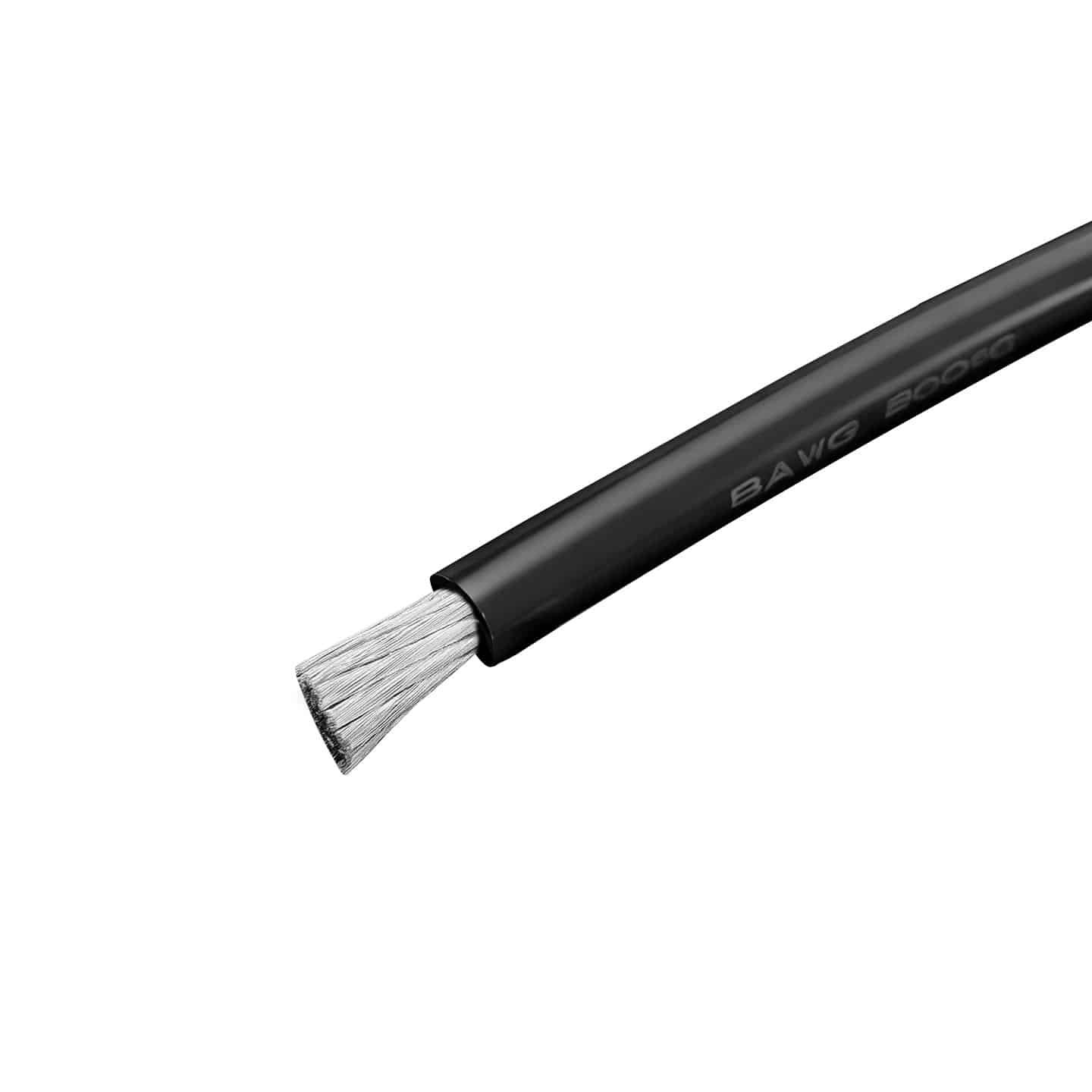 HULK ultra-soft high-temperature silicone wire featuring a stranded tinned copper conductor and black silicone insulation; designed for extreme flexibility and thermal resistance in demanding applications like RC models, lithium battery packs, and automotive systems.