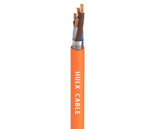 High-Flex Shielded Halogen-Free TPE/PUR Control Cable 300/500 V for Long-Travel Drag Chains