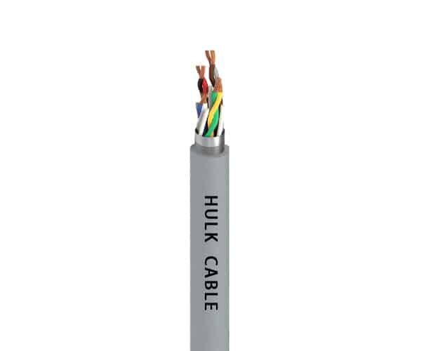 High-Flex Shielded Twisted-Pair TPE/PUR Data Cable for Long-Travel Drag Chains