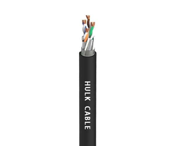 High-Temperature CAT 6A Industrial Ethernet Cable – FEP/PFA