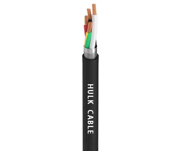 Low-Capacitance Combined Shielded PUR Servo Motor Cable 0.6/1 kV