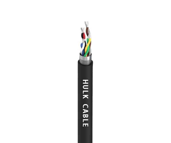 Rugged-Environment Shielded PUR Motor Connection Cable 0.6/1 kV
