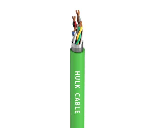 Shielded Semi-Rigid PVC Data Cable 300 V