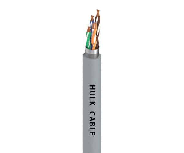 Continuously Flexible Screened Twisted-Pair Halogen-Free PUR Data Cable 350 V