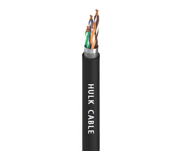 Halogen-Free Paired Data Cable with Overall Copper Screen