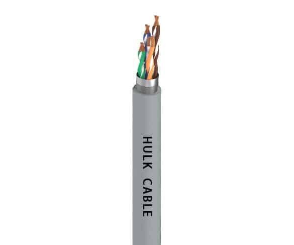 Low-Smoke Halogen-Free CAT 6A Railway Ethernet Cable