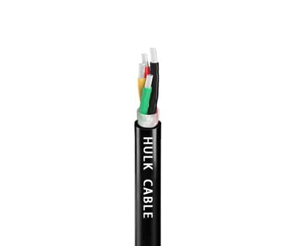 Screened High-Temperature FEP Connection Cable 300/500 V