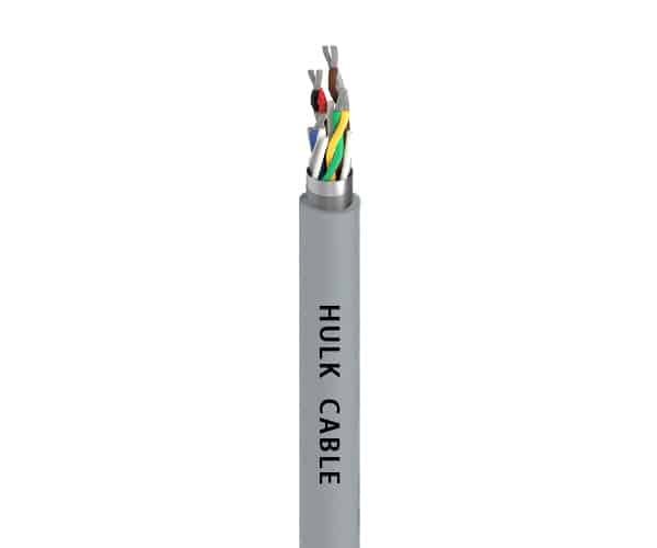 Screened Twisted-Pair Continuous-Flex PVC Data Cable 350 V