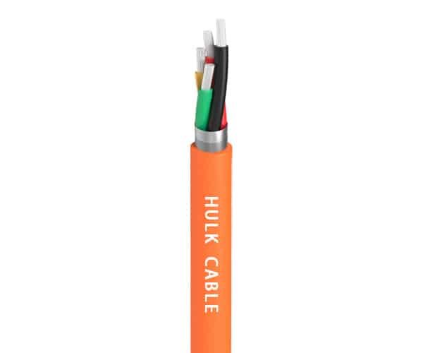 Shielded 600 V High-Temperature Silicone Control Cable